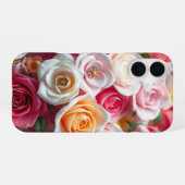 Bohemische Blumenkunst Perfektion iPhone 16 Hülle (Rückseite (Horizontal))