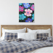 Bohemische Blüte Leinwanddruck (Insitu (Schlafzimmer))