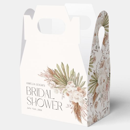 Bohemische Blütendusche Geschenkschachtel (Geöffnet)