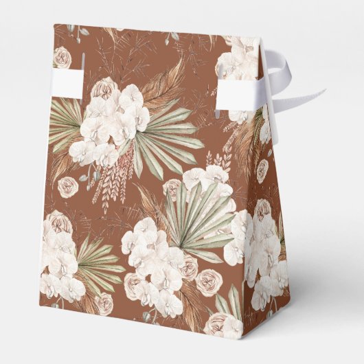 Bohemische Blütendusche Geschenkschachtel (Rückseite)