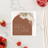 Bohemische Blütendusche Serviette (Beispiel)