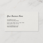 Bohemische Boho bunte Watercolor-Federn Visitenkarte (Rückseite)