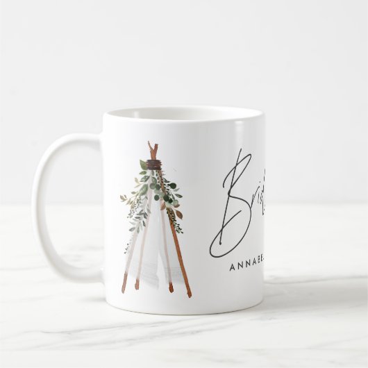 Bohemische Braut als botanischer Zeitgenosse Kaffeetasse (Links)
