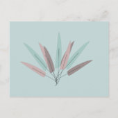 BOHEMISCHE Brustkarten für das Baby aus Stammzelle Ankündigungspostkarte (Rückseite)