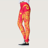 Bohemische Butterfly-Leggings Leggings (Links)
