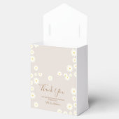 Bohemische Daisy Floral Baby Showbox Geschenkschachtel (Geöffnet)