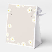 Bohemische Daisy Floral Baby Showbox Geschenkschachtel (Rückseite)