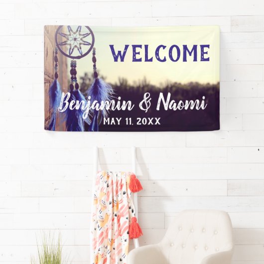 Bohemische Dreamcatcher Banner (Insitu)