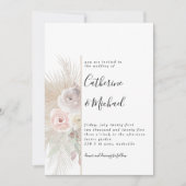 BOHEMISCHE EINLEITUNG EINLADUNG (Vorderseite)