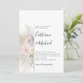 BOHEMISCHE EINLEITUNG EINLADUNG (Stehend Vorderseite)