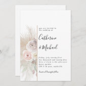 BOHEMISCHE EINLEITUNG EINLADUNG (Vorne/Hinten)