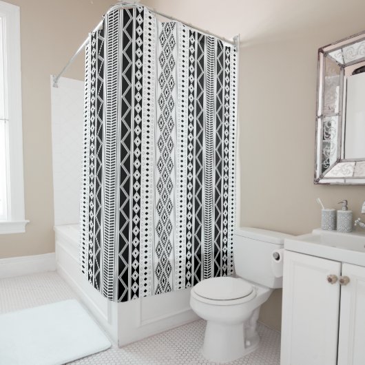 Bohemische Einrichtung Duschvorhang (Beispiel)