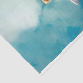 Bohemische eklektische Giraffe Seidenpapier (Ausschnitt)