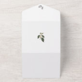 Bohemische Elegance Einfache Kaffeeliebhaber Hochz All In One Einladung (Außenbereich)