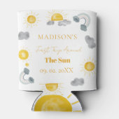 Bohemische erste Reise rund um die Sonne 1. Geburt Dosenkühler (Rückseite)