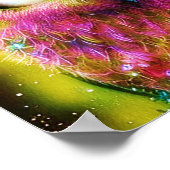 Bohemische Eule Poster (Ecke)