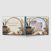 Bohemische Farbmischung und Dekoration Gästebuch (Voll)