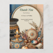 Bohemische Farbmischung und Dekoration Postkarte (Vorderseite)