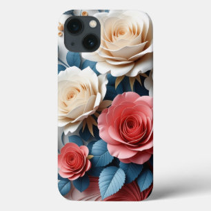 Bohemische florale Kunst perfekt für Mädchen Case-Mate iPhone Hülle