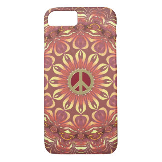 Bohemische FriedensBlume von Leben iPhone 7 Fall Case-Mate iPhone Hülle