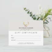 Bohemische Gold Antler II Geschenkgutschrift (Stehend Vorderseite)