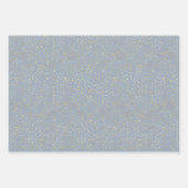 Bohemische Hearts, graue Papiertüten Geschenkpapier Set (Vorderseite 3)