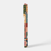 Bohemische Himmelskörper mit mystischen Symbolen iPhone Hülle (Linke Seite)