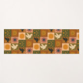 Bohemische Himmelskörper mit mystischen Symbolen Yogamatte (Vorderseite (Horizontal))