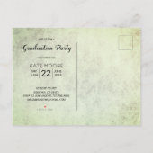 Bohemische-Hipster-Frauenakademie Einladungspostkarte (Rückseite)