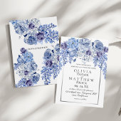 Bohemische Hochzeit der Seestreitkräfte Einladung