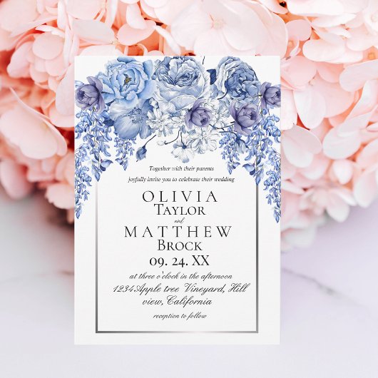 Bohemische Hochzeit der Seestreitkräfte Einladung