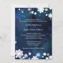 Bohemische Hochzeit in Navy Blue Winter