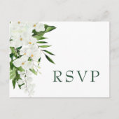 Bohemische Hochzeit-RSVP Postkarte (Vorderseite)