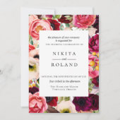 Bohemische Hochzeitseinladung Einladung (Vorderseite)