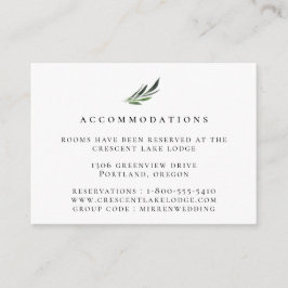 Bohemische Hochzeitswohnungen der botanischen Zwei Begleitkarte