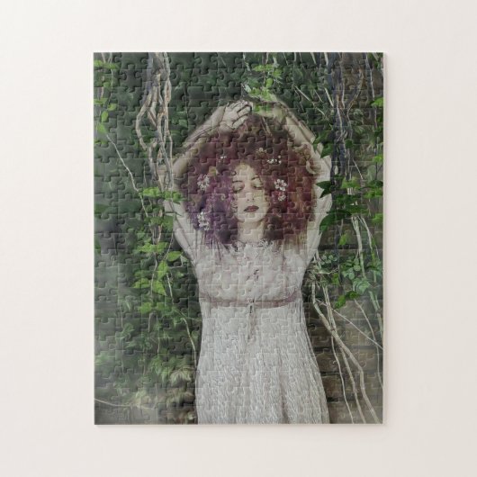 BOHEMISCHE HÜBSCHE FRAU ART JIGSAW PUZZLE (Vertikal)