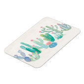 Bohemische Kaktus Magnet (Linke Seite)