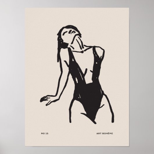 Bohemische Kunstposter-Sammlung Poster (Vorne)