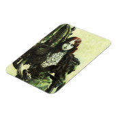 Bohemische Lady Vampire Flexible Magnet (Linke Seite)