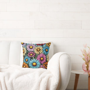 Bohemische, lebendige Milchprodukte - verklebter G Kissen