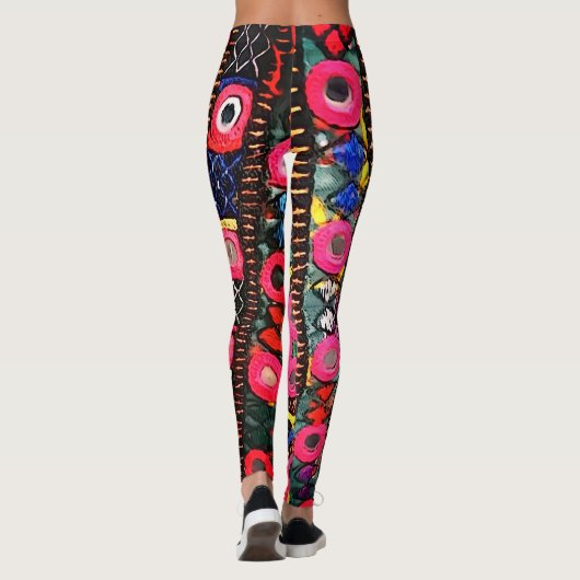 Bohemische Leggings (Rückseite)