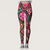 Bohemische Leggings (Vorderseite)