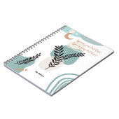 Bohemische Lehrerbewertung Moderne Sitte Notizblock (Linke Seite)