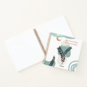 Bohemische Lehrerbewertung Moderne Sitte Notizblock (Innenseite)