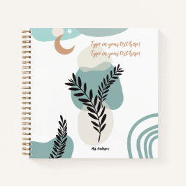 Bohemische Lehrerbewertung Moderne Sitte Notizblock