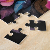 Bohemische Majestät des gemalten Hundes Puzzle (Seite)