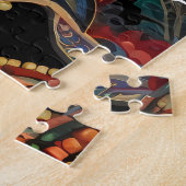 Bohemische Majestät des gemalten Hundes Puzzle (Seite)