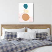 Bohemische Minimale Leinwand Kunst - Neutrale Ästh (Insitu (Schlafzimmer))
