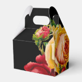 Bohemische moderne Hochzeit Geschenkschachtel (Rückseite)