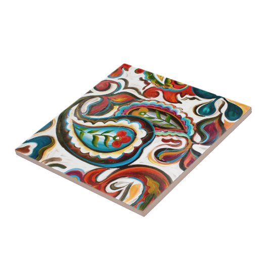 BOHEMISCHE MUSTER-GRAFIK FLIESE (Seite)